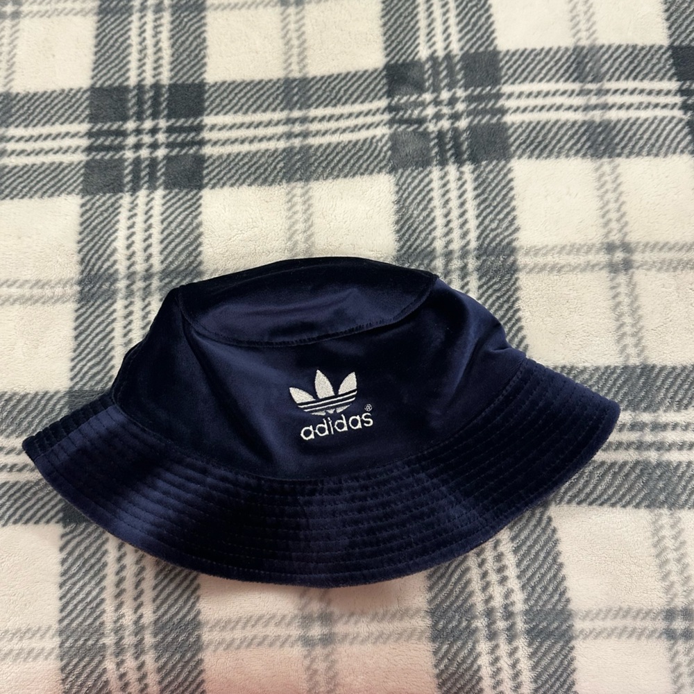 Adidas Dark Blue Bucket Hat
